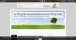 Desktop Screenshot of montmahoux.over-blog.com