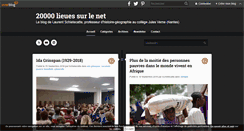 Desktop Screenshot of 20000lieuessurlenet.over-blog.com