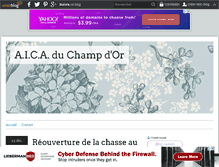 Tablet Screenshot of aica.champdor.over-blog.com