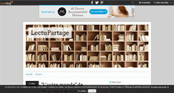 Desktop Screenshot of partagelecture.over-blog.com