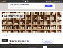 Tablet Screenshot of partagelecture.over-blog.com