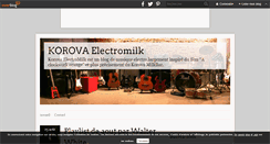 Desktop Screenshot of korova.over-blog.com