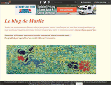 Tablet Screenshot of marlie.over-blog.com