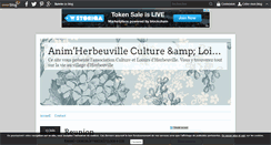 Desktop Screenshot of anim.herbeuville.over-blog.com