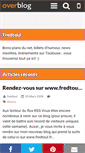 Mobile Screenshot of fredtoul.over-blog.com