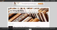 Desktop Screenshot of lecheminderita.over-blog.com