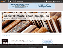 Tablet Screenshot of ecolethala-bourguiba.over-blog.com