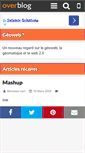 Mobile Screenshot of geoweb.over-blog.com