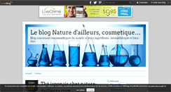 Desktop Screenshot of nature-dailleurs.over-blog.com
