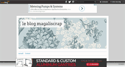 Desktop Screenshot of magaliscrap.over-blog.com