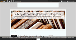 Desktop Screenshot of dalmatglobe.over-blog.com