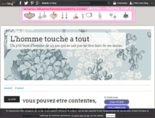 Tablet Screenshot of hommetoucheatout.over-blog.com