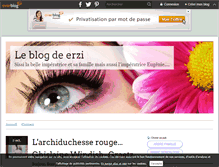 Tablet Screenshot of l-imperatrice-errante.over-blog.fr
