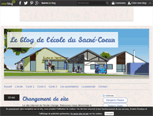 Tablet Screenshot of ecolesacrecoeur.branderion.over-blog.fr