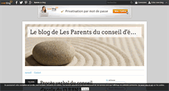 Desktop Screenshot of conseil.ecole.mariecurie.over-blog.fr