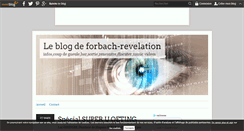 Desktop Screenshot of forbach-revelation.over-blog.fr