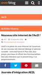 Mobile Screenshot of ae2l.over-blog.com
