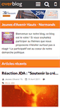 Mobile Screenshot of jeunes-d-avenir-agglo76.over-blog.fr