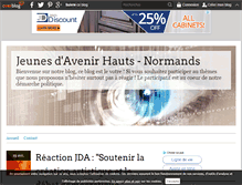 Tablet Screenshot of jeunes-d-avenir-agglo76.over-blog.fr
