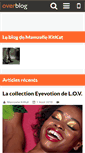 Mobile Screenshot of mamzellekitkat.over-blog.com