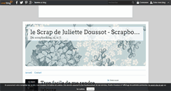 Desktop Screenshot of juliette-scrap.over-blog.com