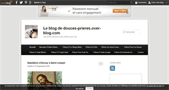 Desktop Screenshot of douces-prieres.over-blog.com