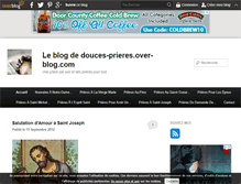 Tablet Screenshot of douces-prieres.over-blog.com