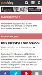 Mobile Screenshot of bmx.freestyle.over-blog.com