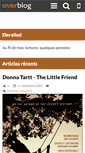 Mobile Screenshot of jessica-r.over-blog.com