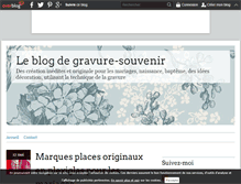 Tablet Screenshot of gravuresouvenir.over-blog.com