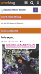 Mobile Screenshot of entrechienetloup.over-blog.com
