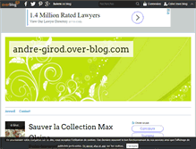 Tablet Screenshot of andre-girod.over-blog.com