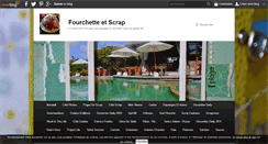 Desktop Screenshot of fourchette-et-scrap.over-blog.fr