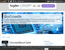 Tablet Screenshot of ecoccinelle.over-blog.com