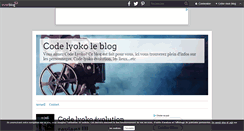 Desktop Screenshot of leo-ulrich-codelyoko.over-blog.com