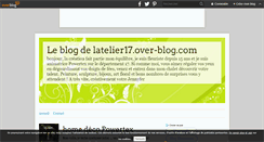 Desktop Screenshot of latelier17.over-blog.com