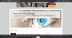 Desktop Screenshot of guyaneetorpaillage.over-blog.com