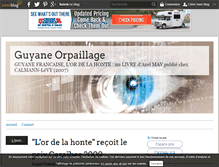Tablet Screenshot of guyaneetorpaillage.over-blog.com