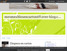 Tablet Screenshot of mesmeublesencarton69.over-blog.com