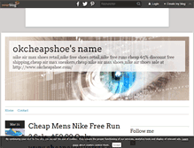 Tablet Screenshot of okcheapshoe.over-blog.com