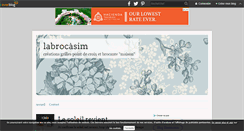 Desktop Screenshot of labrocasim.over-blog.com