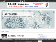Tablet Screenshot of labrocasim.over-blog.com