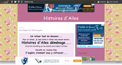 Desktop Screenshot of histoires.d.ailes.over-blog.fr
