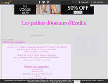 Tablet Screenshot of lespetitesdouceurs-emilie.over-blog.com