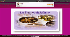 Desktop Screenshot of lespassionsdemelinda.over-blog.com