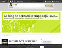 Tablet Screenshot of bernard.krempp.cap21.over-blog.com