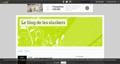 Desktop Screenshot of lesslackers.over-blog.com