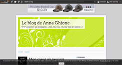 Desktop Screenshot of annickghione.over-blog.com
