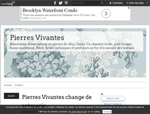 Tablet Screenshot of pierresvivantes.over-blog.com