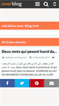 Mobile Screenshot of elarabiya.over-blog.com